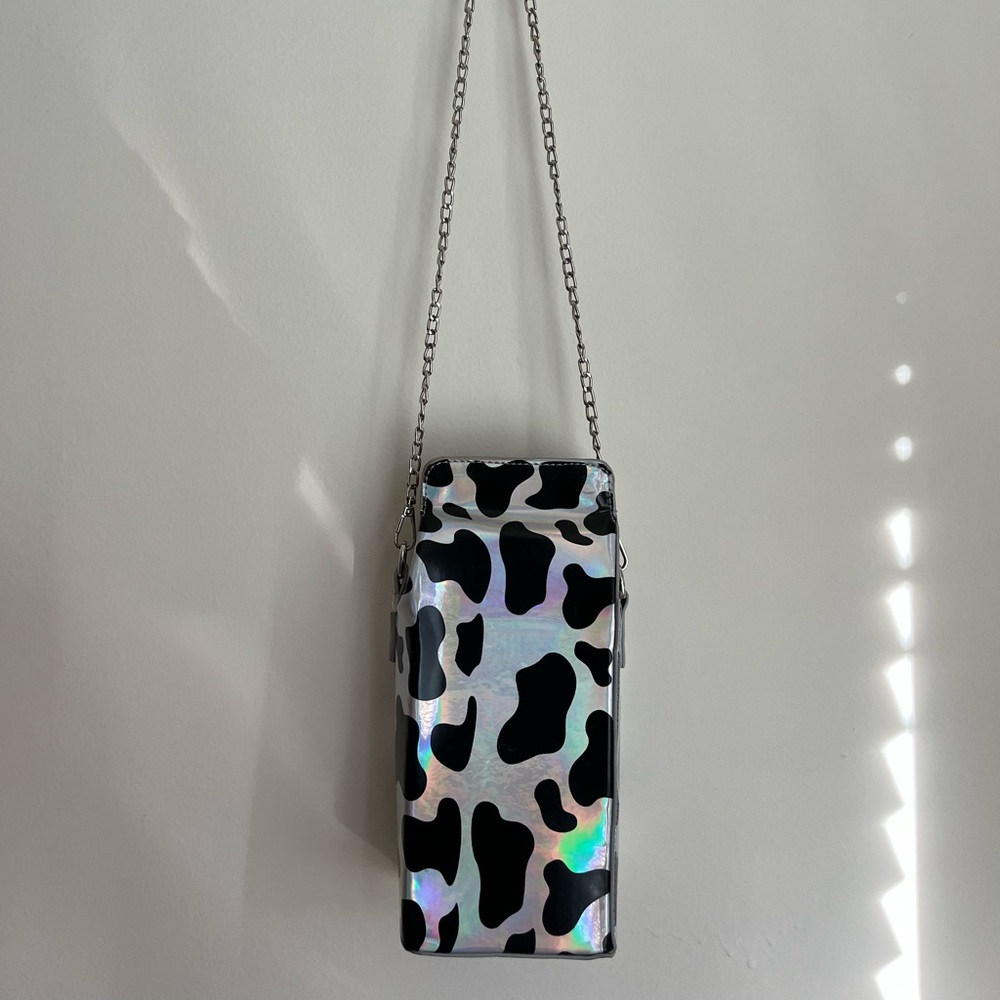 Milk Carton Holographic Crossbody - Bam Forever